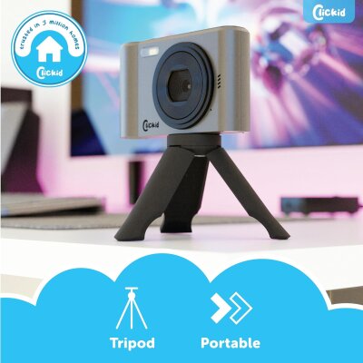 Digitalkamera 48MP 1080p FullHD Kamera Set mit 32GB Stativ ClickID CAM20 GEPRÜFT