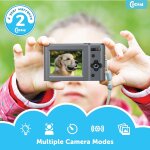 Digitalkamera 48MP 1080p FullHD Kamera Set mit 32GB Stativ ClickID CAM20 GEPRÜFT