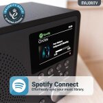 Internetradio DAB+, Alleskönner,BT,Aux,Spotify, Majority Touro,GEPRÜFT - WIE NEU
