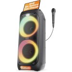 Partybox 80W, Bluetooth,LED, Karaoke, USB/SD, FM – Oakcastle PS200 GEPRÜFT - GUT