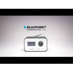 Radiowecker mit DAB+, Sleep Timer, USB- Laden, Blaupunkt CLRD 30, GEPRÜFT- GUT