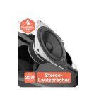Plattenspieler eing. Lautsprecher, BT, kleine.Standfl, Oakcastle TT100, GEPRÜFT