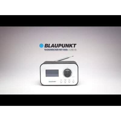 Radiowecker mit DAB+, Sleep Timer, USB- Laden, Blaupunkt CLRD 30, WIE NEU