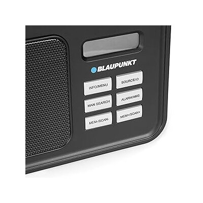 DAB+ Radio mit Akku-Betrieb, tragbares Radio, schwarz, Blaupunkt RXD60, WIE NEU