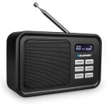 DAB+ Radio mit Akku-Betrieb, tragbares Radio, schwarz, Blaupunkt RXD60, WIE NEU