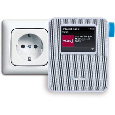 Steckdosenradio Internetradio, UKW, Bluetooth, WLAN,...