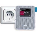 Steckdosenradio Internetradio, UKW, Bluetooth, WLAN, Farbdisplay Weiß, Blaupunkt PIB 100, NEU
