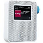 Steckdosenradio Internetradio, UKW, Bluetooth, WLAN, Farbdisplay Weiß, Blaupunkt PIB 100, NEU