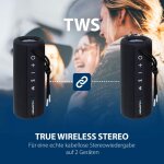 Bluetooth Lautsprecher, TWS, IPX6,12h Akku ,Schwarz, Blaupunkt BT 202 ,NEU