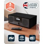CD Radio, DAB+ FM, USB, Bluetooth, Fernbedienung, OAKCASTLE DAB500, WIE NEU