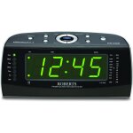 Roberts Chronoplus2-E, Radiowecker DUAL Alarm,UKW-Tuner,Großdisplay, Schwarz NEU