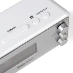 Radiowecker mit PLL UKW Lautsprecher, AudioAffairs RW 010 WH, WIE NEU