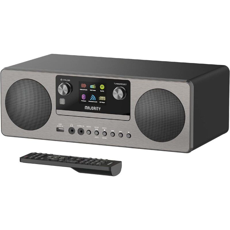 CD Internetradio, DAB+, Bluetooth, AUX, Weckfunktion, Majority Humboldt, WIE NEU