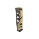 Standlautsprecher 3-Wege Walnuss Dekor ELAC Debut 2.0 F6.2 Stück NEU