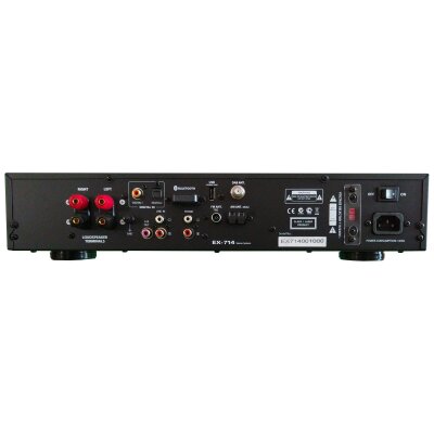 DAB/CD/Bluetooth Stereo-System 2×45?W, USB, Phono, BC EX-714,  WIE NEU