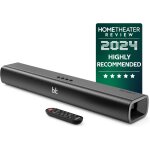 TV Soundbar + Integrierter Sub, BT 5.0, HDMI ARC, Majority NAGA60, GEPRÜFT - GUT