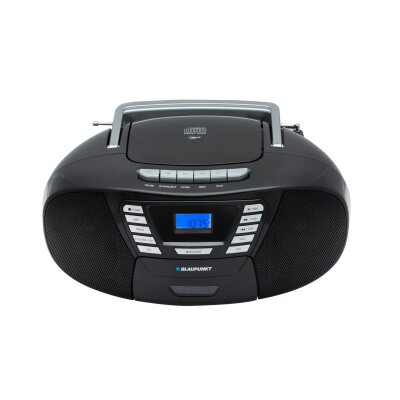 Kassettenradio, CD/MP3, BT, USB,AUX, Schwarz, Blaupunkt...