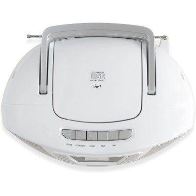 Kassettenspieler, CD/MP3, BT 4.2, USB,AUX,UKW, Weiss, Blaupunkt B120, WIE NEU