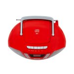 Kassettenspieler, CD/MP3, BT 4.2, USB,AUX,UKW, Rot, Blaupunkt B120, GEPRÜFT