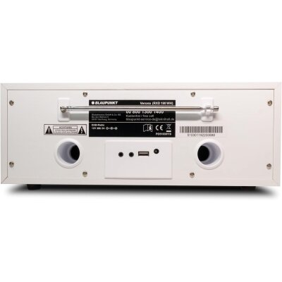 Nostalgieradio mit DAB+, Bluetooth, RXD 190 Verona, Weiß, Blaupunkt, GEPRÜFT