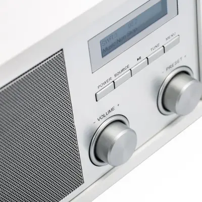 Nostalgieradio mit DAB+, Bluetooth, Weiß, Blaupunkt, RXD180WH, WIE NEU