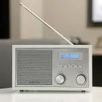Nostalgieradio mit DAB+, Bluetooth, Weiß, Blaupunkt, RXD180WH, WIE NEU