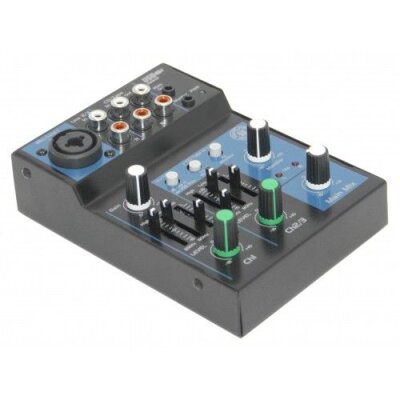 3‑Channel USB Bluetooth Mixer with Audio Interface...