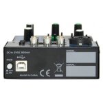 3‑Channel USB Bluetooth Mixer with Audio Interface – Topp Pro MX3BT