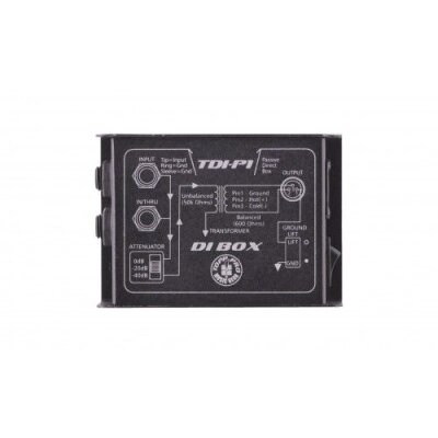 Passive DI Box XLR Klinke Ground Lift Pad 40dB Bühne...