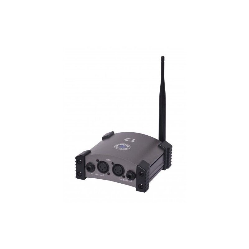 Stereo Audio Sender 2,4GHz Funk XLR Klinke 30m Reichweite Topp Pro T2