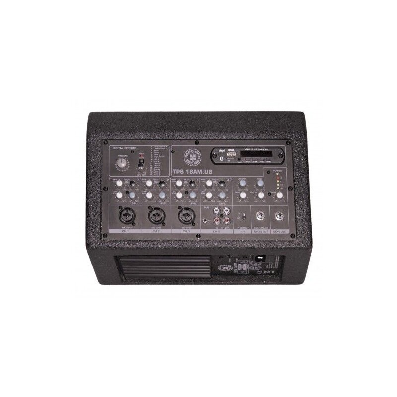 Aktivlautsprecher 280W Bluetooth USB Mixer 6,5" – Topp Pro TPS16AMUB NEU