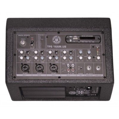 Aktivlautsprecher 280W Bluetooth USB Mixer 6,5"...