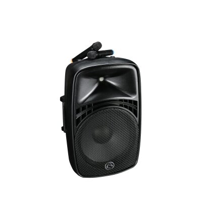 15? Akku-PA, Bluetooth, MP3, 2 Funksendern, Rollen, Wharfedale Pro EZ-15A, WIE NEU