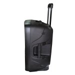 15? Akku-PA, Bluetooth, MP3, 2 Funksendern, Rollen, Wharfedale Pro EZ-15A, WIE NEU