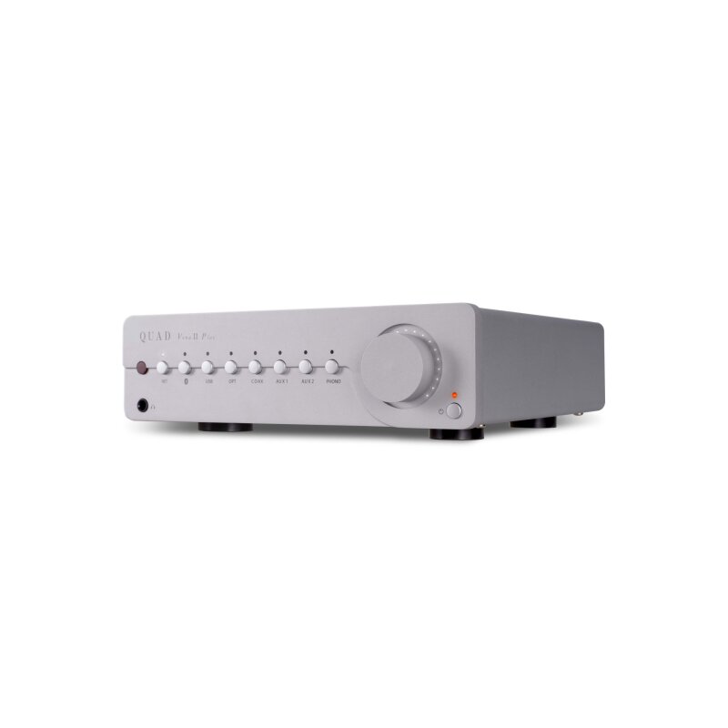 Streaming-Verstärker QUAD Vena II Play, Phono,DTS Play-F,Hi-Res, Silber, WIE NEU