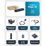 TV Soundbar, HDMI ARC, BT, USB & AUX, Majority NAGA40, WIE NEU