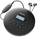 CD Player, Discman, Bluetooth, MP3 | Oakcastle CD100, tragbar, Schwarz, WIE NEU