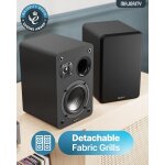 Regallautsprecher passiv, 2-Wege, Carbon-Faser, Majority D70PX schwarz, WIE NEU