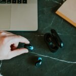 In Ear Kopfhörer, Blaupunkt BTW 10, BT 5.0, TWS, Ladecase, Schwarz,GEPRÜFT - GUT