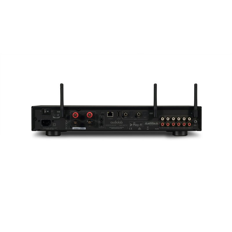 Streaming-Vollverstärker, DTS Play-Fi, MM-Phono, Audiolab 6000A Play Alu-Schwarz