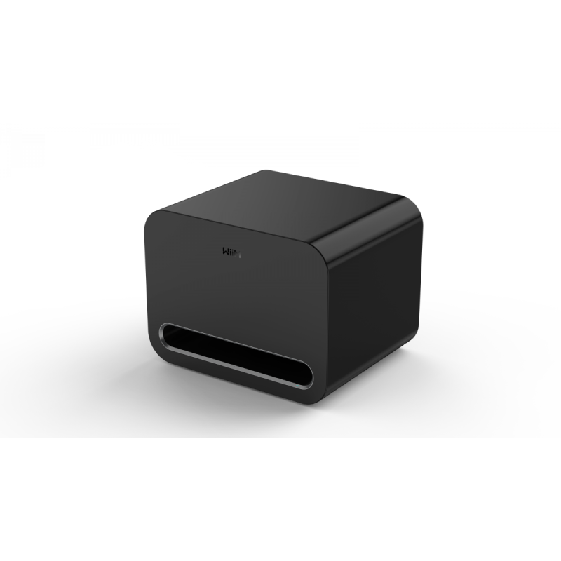 Active Subwoofer, Wi-Fi 6E, Bluetooth 5.3, Kalibrierung, WiiM Sub Pro Black, NEU