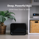 Active Subwoofer, Wi-Fi 6E, Bluetooth 5.3, Kalibrierung, WiiM Sub Pro Black, NEU