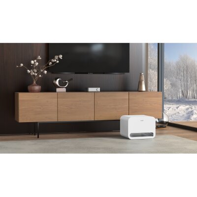Aktiver Subwoofer, Wi-Fi 6E, Bluetooth 5.3, Kalibrierung, WiiM Sub Pro White, NEU