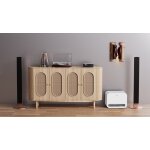 Aktiver Subwoofer, Wi-Fi 6E, Bluetooth 5.3, Kalibrierung, WiiM Sub Pro White, NEU