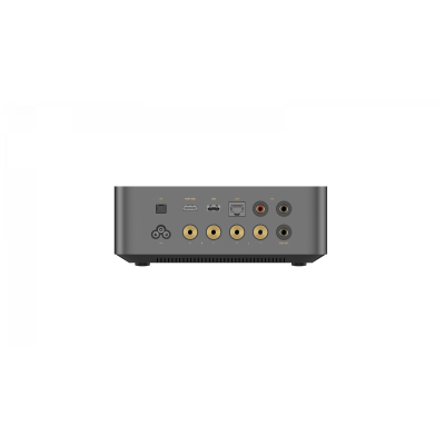 Streaming-Verstärker, 100 W/Ch, HDMI ARC, Space Grey, WiiM Amp Ultra, NEU