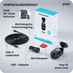 Nextbase Piqo 2K Dashcam Auto + 32GB SD Karte, Kompakte QHD Autokamera ohne Display, WIE NEU