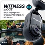 Nextbase Piqo 2K Dashcam Auto + 32GB SD Karte, Kompakte QHD Autokamera ohne Display, WIE NEU