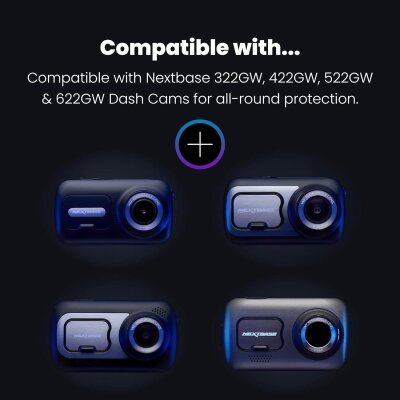 Dashcam, Heckscheibenkamera, Nextbase mit 1080p HD, NBDVRS2RWC, GEPRÜFT