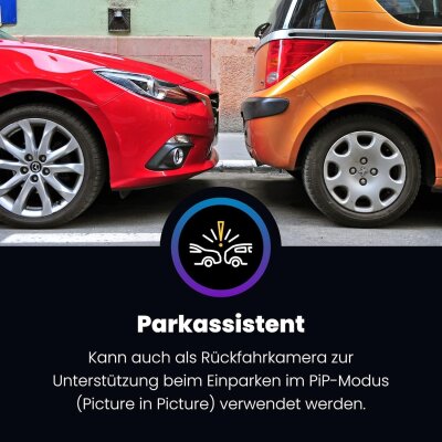 Rückfahrkamera 1080p, Plug-in für 322/422/522,...