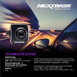 Rückfahrkamera 1080p, Plug-in für 322/422/522, Nextbase NBDVRS2RFCZ, GEPRÜFT